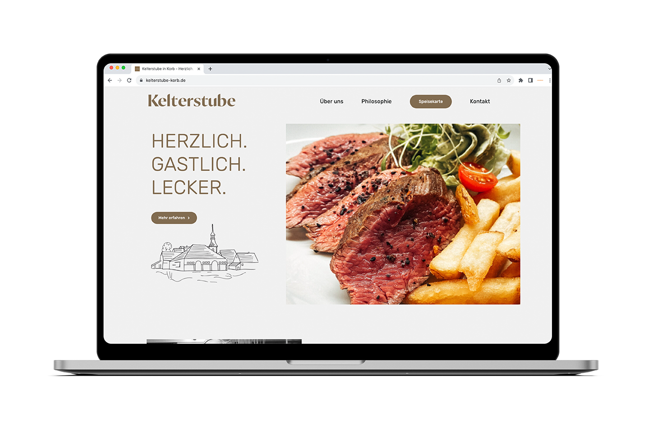 UlrichWerbung Website Webdesign Webshop Kelterstube